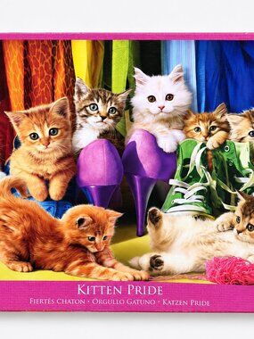 Eurographics Kitten Pride Andrew Farley 1000-Piece Cat Jigsaw Puzzle